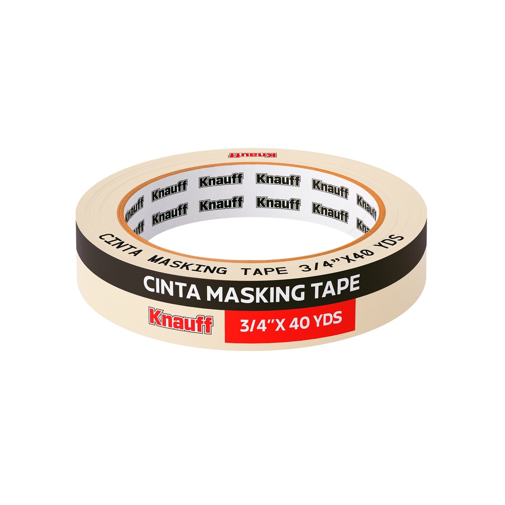 [0020103002867] CINTA MASKING 3/4" X 40YDS KNAUFF