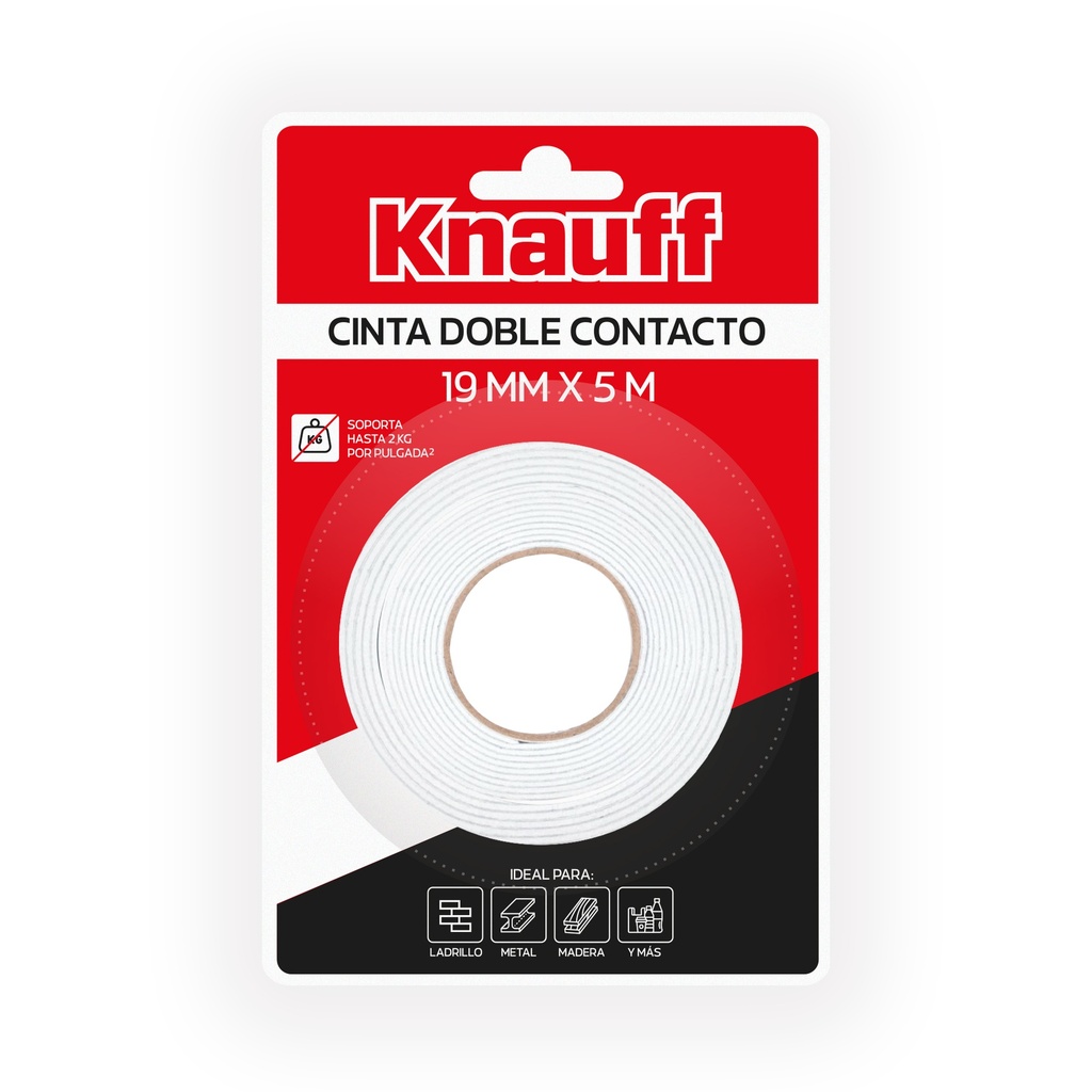 [0020103002885] CINTA DOBLE CONTACTO 19MM X 5M KNAUFF