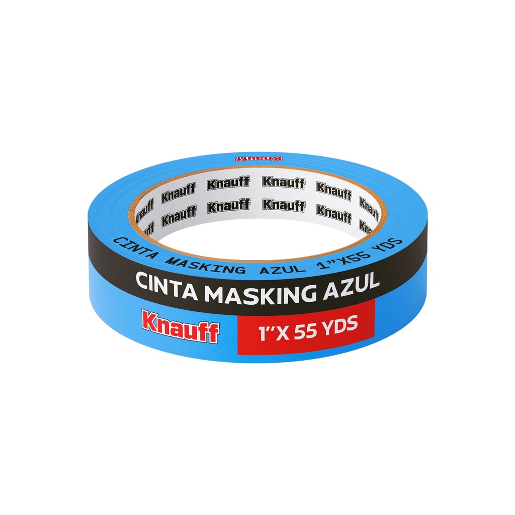 [0020103200698] CINTA MASKING AZUL 1" X 55YDS KNAUFF