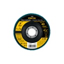 DISCO FLAP METAL 4 1/2" GR40 (10) 22350 PRETUL