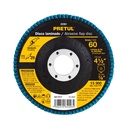 DISCO FLAP METAL 4 1/2" GR60 (10) 22351 PRETUL