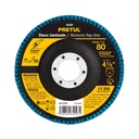 DISCO FLAP METAL 4 1/2" GR80 (10) 22352 PRETUL
