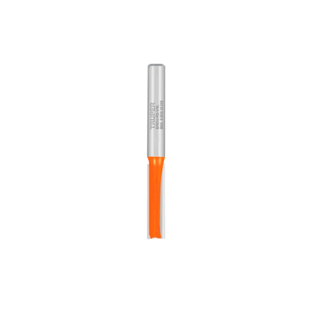 [0100203200413] CUCHILLA ROUTER RECTA 2 FILOS 1/4" 11453 TRUPER