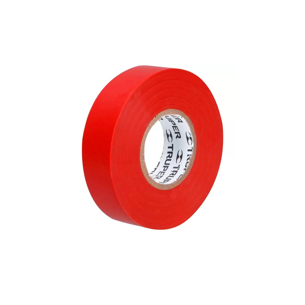 [0100301110085] CINTA AISLANTE ROJA 19MM X 18M 12504 TRUPER