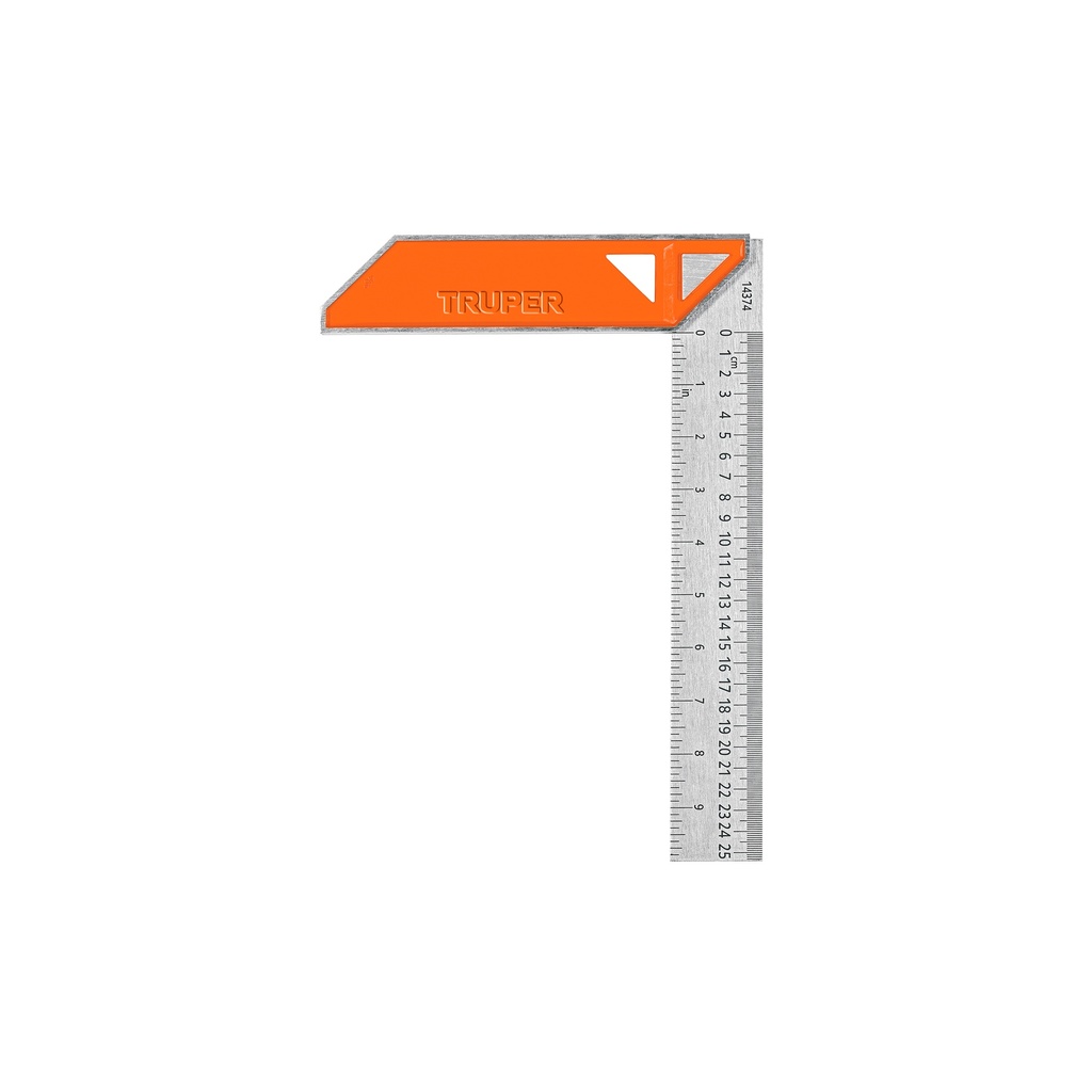 [0100902110164] ESCUADRA P/CARPINTERO ACERO INOX 10" 14374 TRUPER