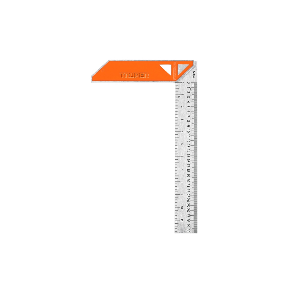[0100902110165] ESCUADRA P/CARPINTERO ACERO INOX 12" 14376 TRUPER