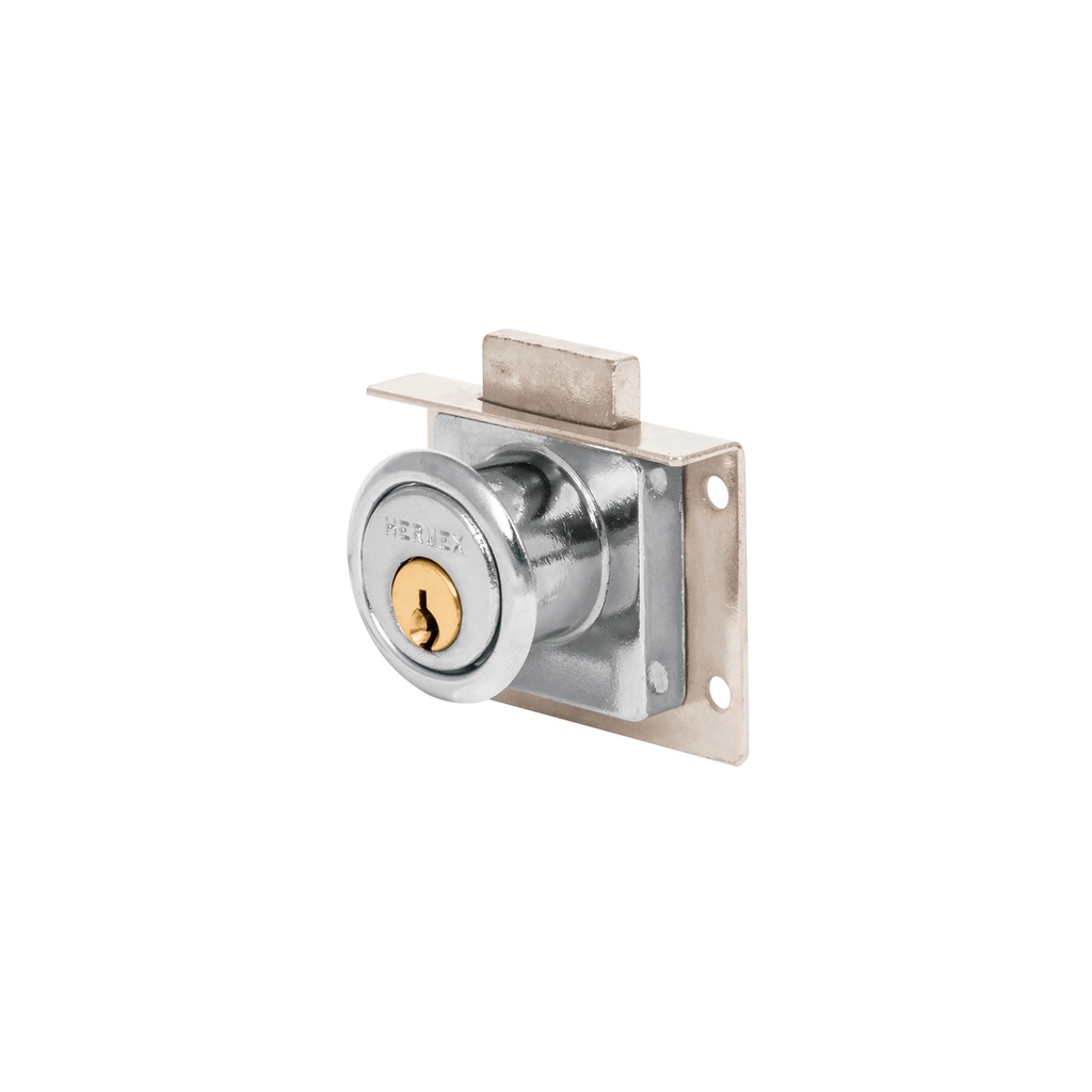 [0100902110796] CERRADURA P/ESCRT T/YALE MOD 24 CROMO 43557 HERMEX