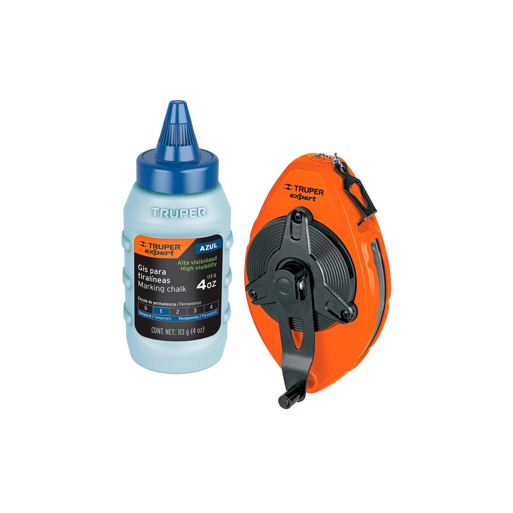 [0100903200231] TIRALINEAS METALICO 30M/100PIES C/GIS 18579 TRUPER