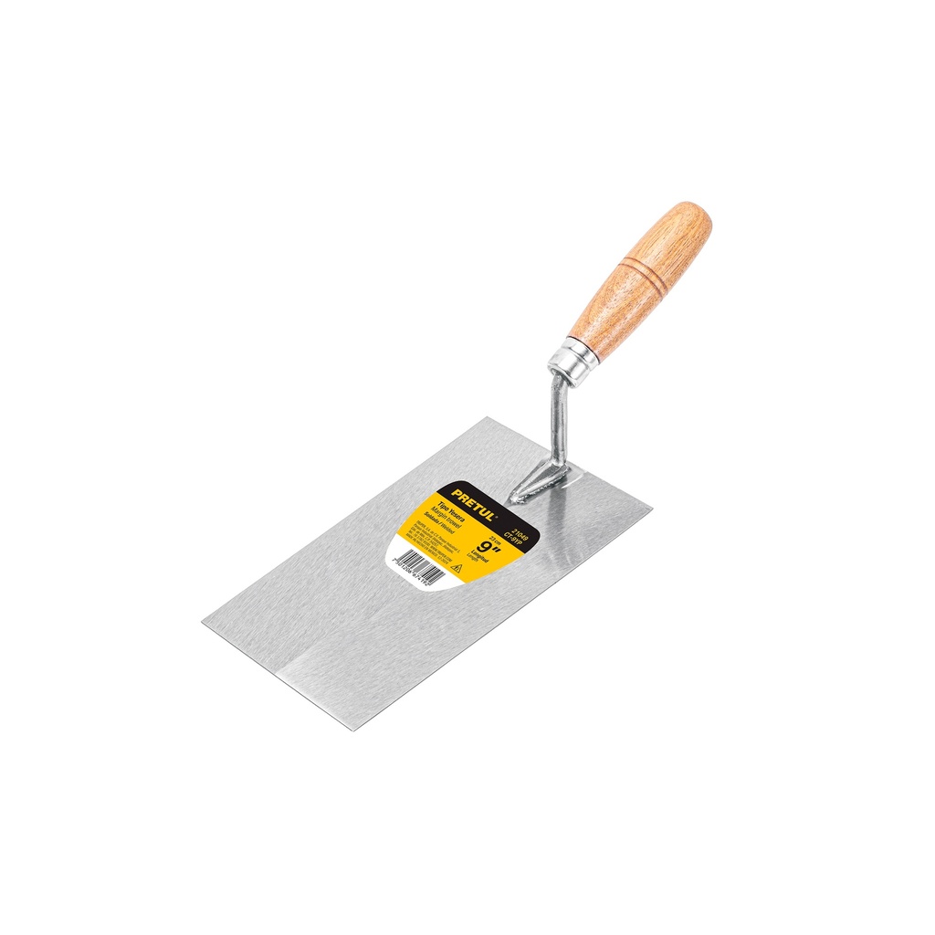 PLANCHA BATIR M/MADERA 9" 21049 PRETUL