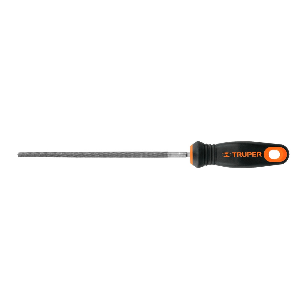 [0100904200381] LIMA REDONDA BASTARDA 8" C/MANGO 15316 TRUPER