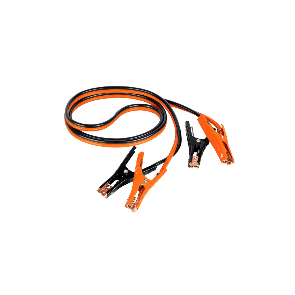 [0100905110570] CABLES PASA VOLTAJE CAL.8 X 3MT 17543 TRUPER