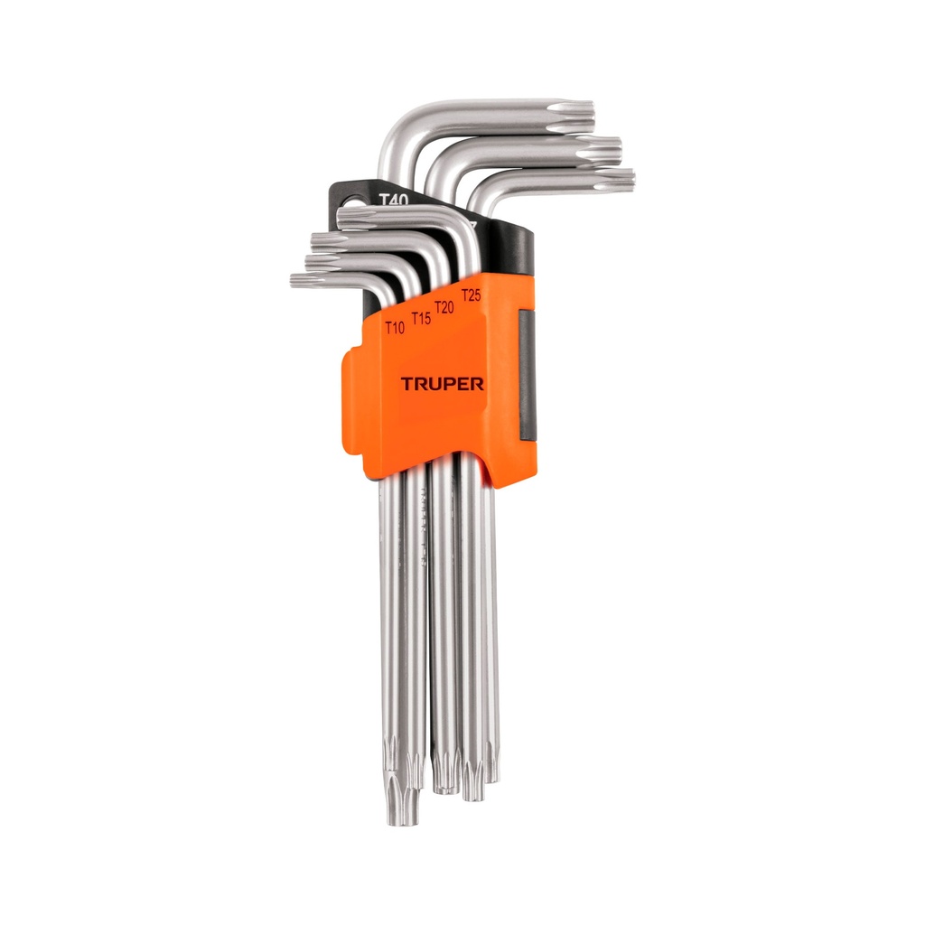 [0100905110951] JGO TORX X 7 PZS LARGAS T10-T40 15553 TRUPER