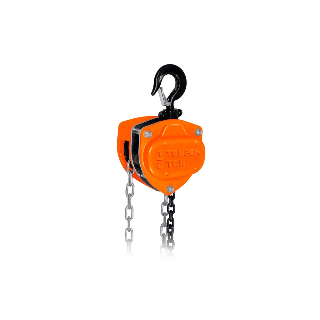 [0100905200013] TECLE C/CADENA 3 MT X 1/2 TON 16823 TRUPER