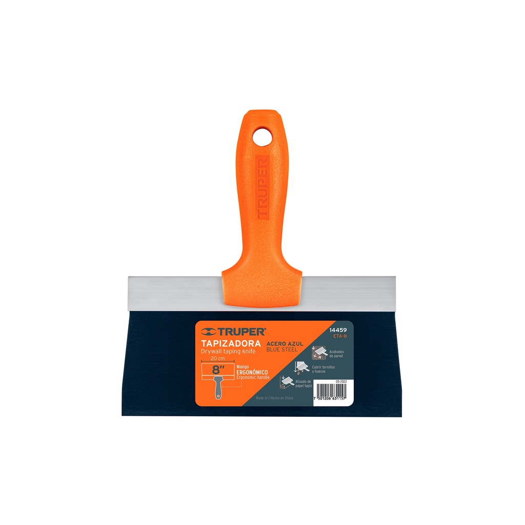 [0100906010526] ESPATULA TAPIZADORA 8" 14459 TRUPER