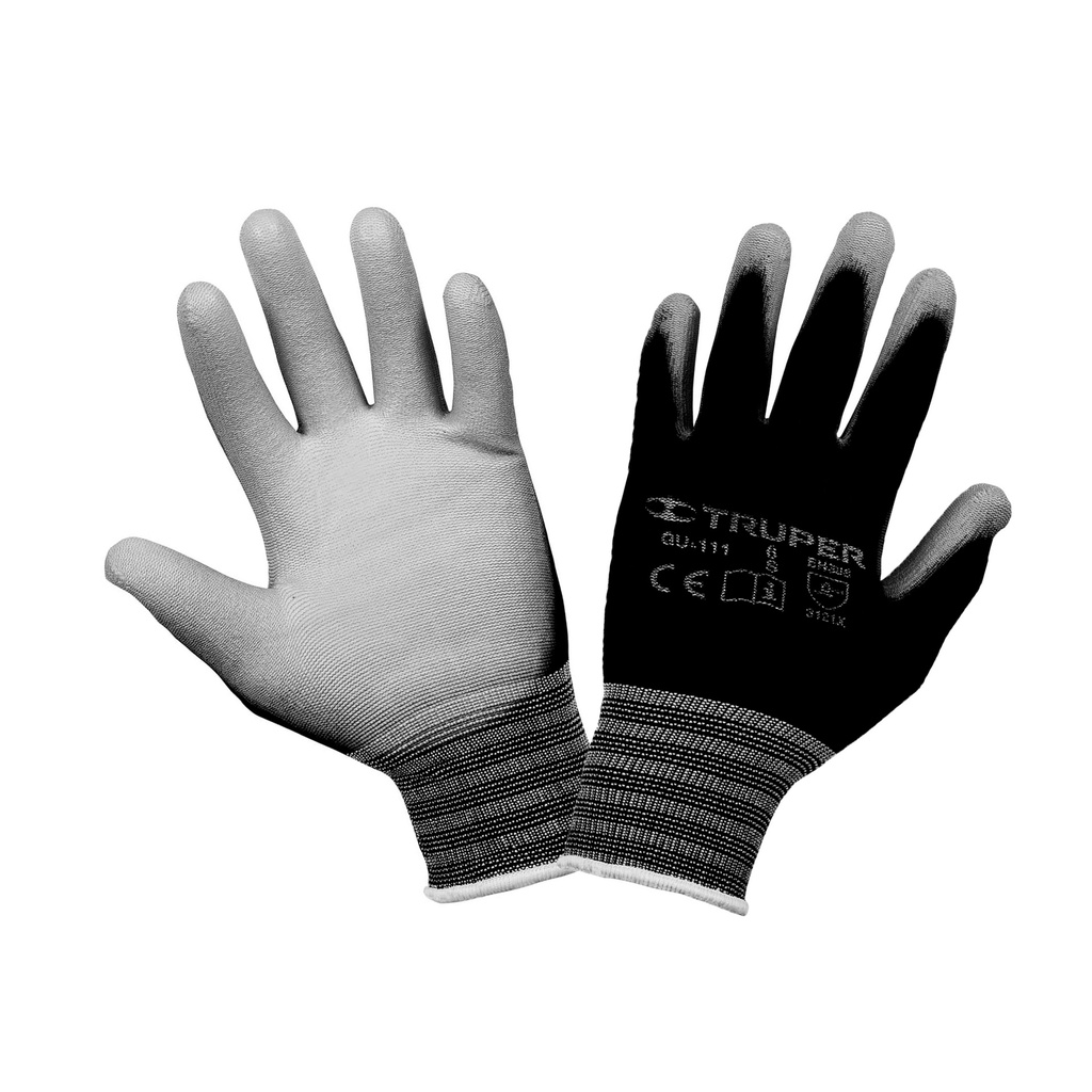 [0100907200430] GUANTE NYLON POLIURETANO LISO T/S 13290 TRUPER