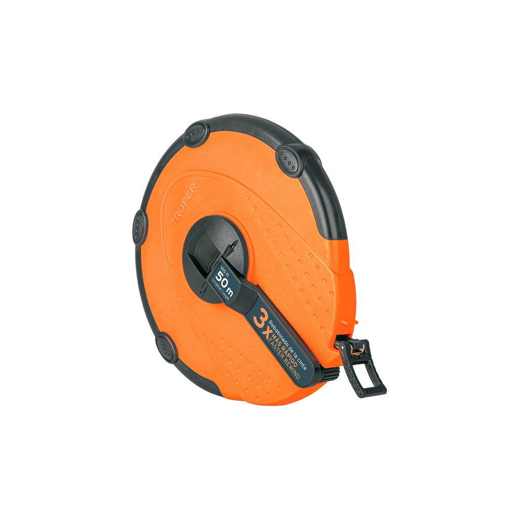[0100908010152] WINCHA F/D/VIDRIO CARCASA PLAST. 50M 12640 TRUPER