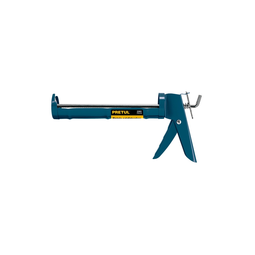 [0100908010324] PISTOLA P/SILICONA C/CREMALLERA 22801 PRETUL