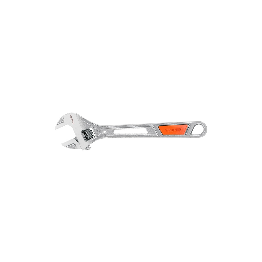 LLAVE FRANCESA 10" CROMADO C/GRIP 15511 TRUPER