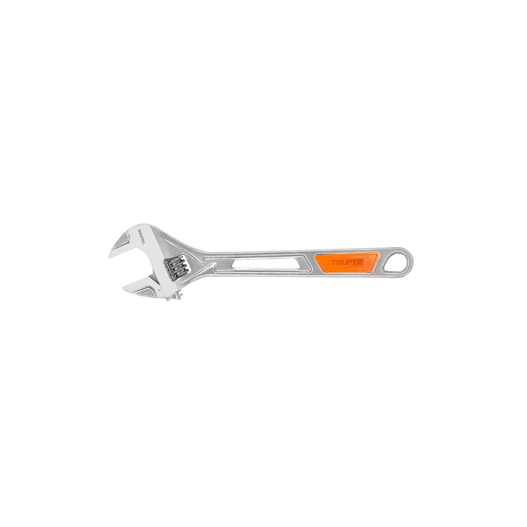 LLAVE FRANCESA 12" CROMADO C/GRIP 15512 TRUPER