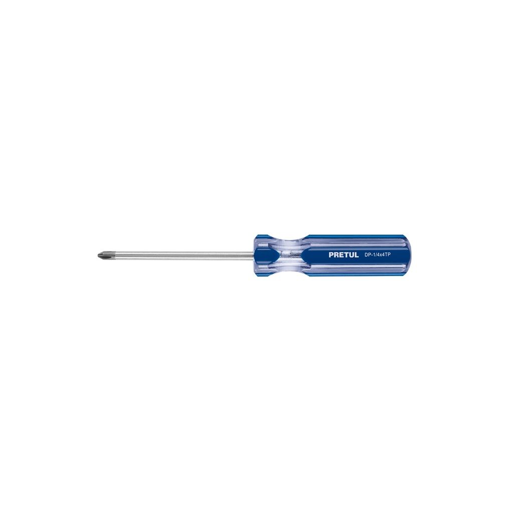 DESARMADOR ESTRELLA 1/4" X 4" M/PVC 21474 PRETUL
