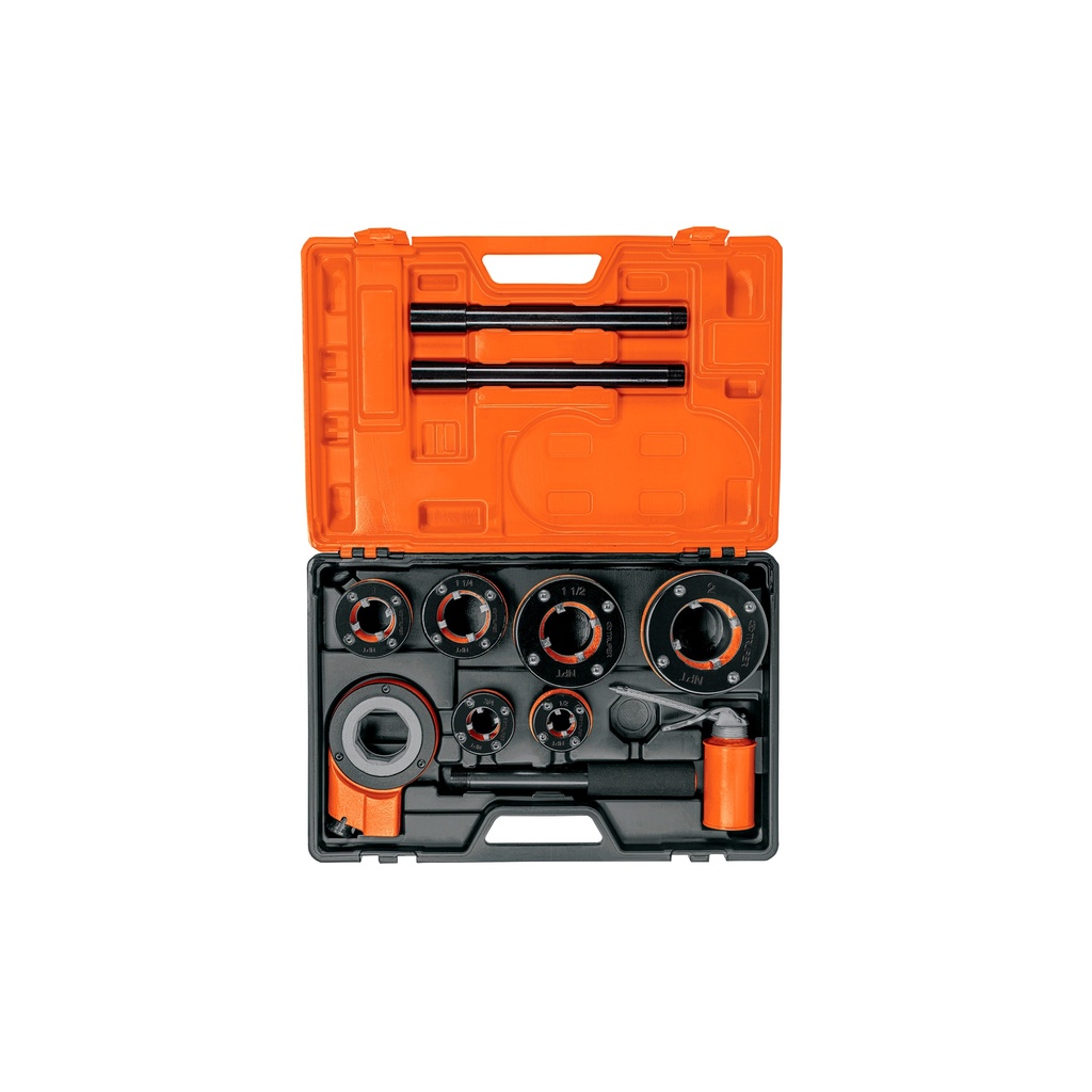 JGO TARRAJAS PARA TUBO 9 PIEZAS 13071 TRUPER