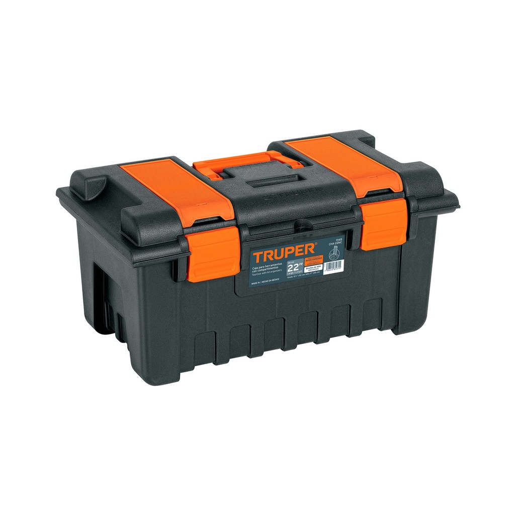 CAJA PARA HERRAMIENTAS 22" C/ COMPARTIMENTOS 11145 TRUPER