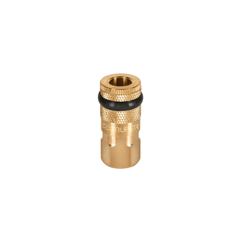 [0101001110556] ACOPLE RAPIDO LATON NPT 1/4" HEMBRA 19084 TRUPER