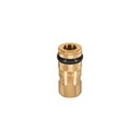 ACOPLE RAPIDO LATON NPT 1/4" HEMBRA 19084 TRUPER