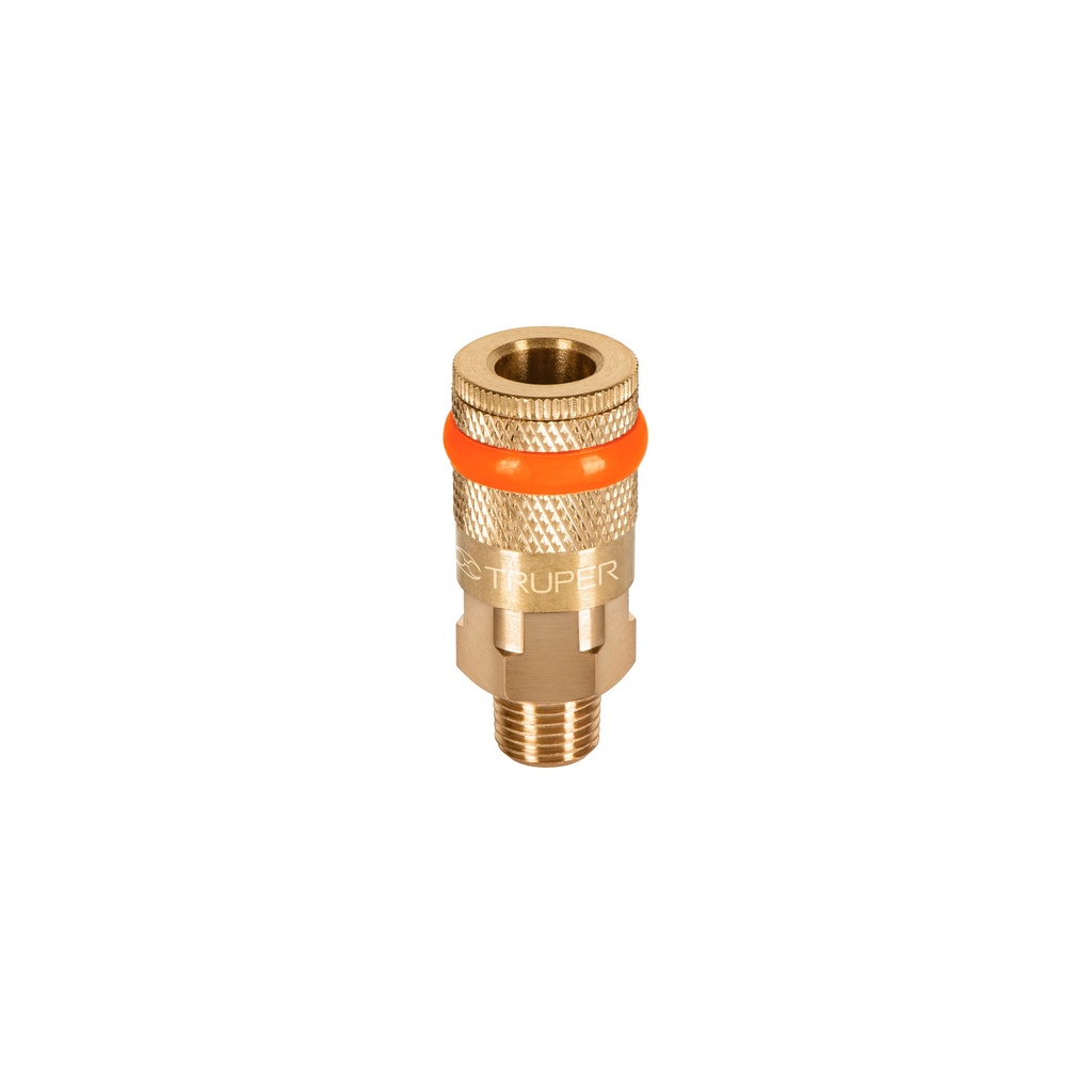 [0101001110557] ACOPLE RAPIDO LATON NPT 1/4" MACHO 19085 TRUPER