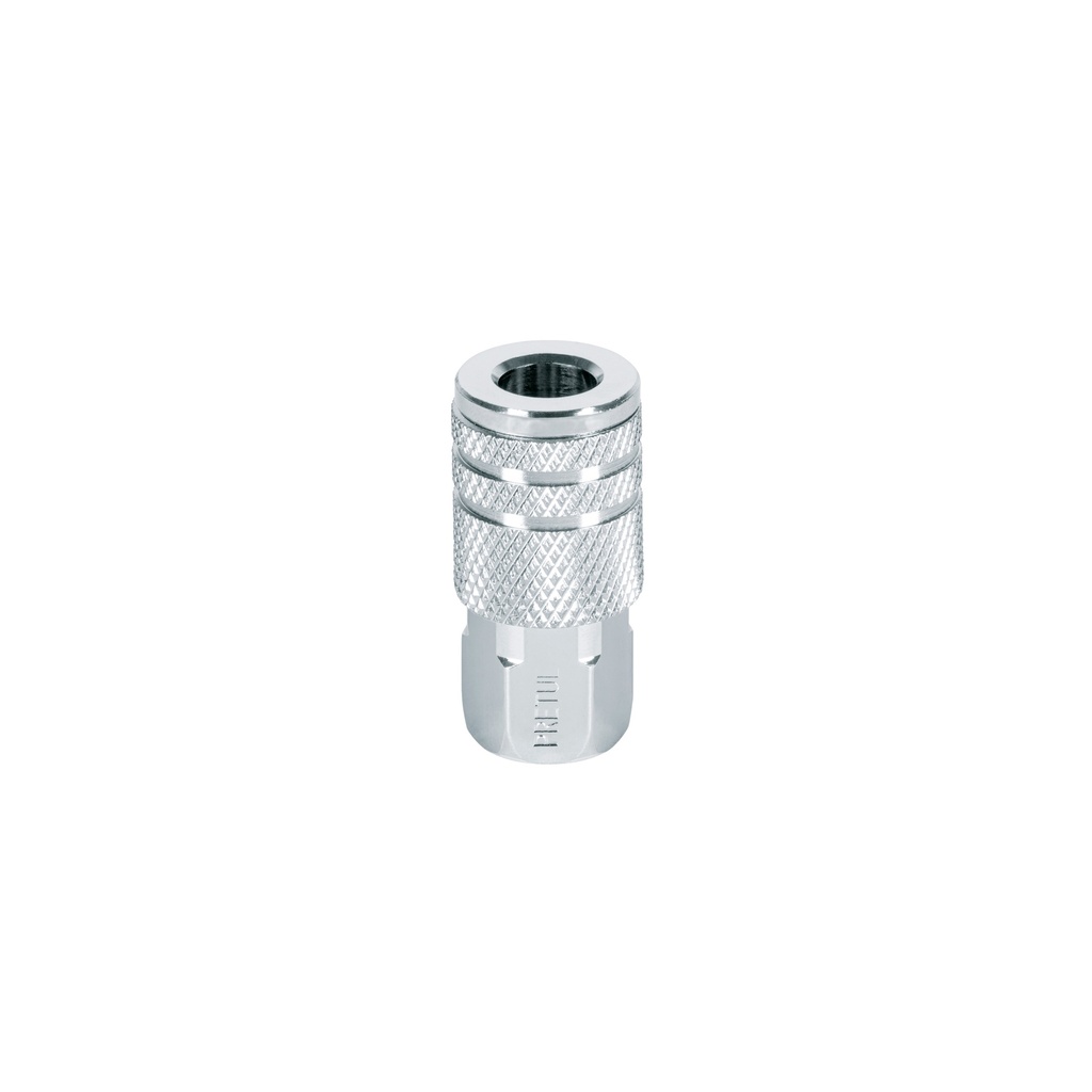 [0101001200257] ACOPLE RAPIDO AC. CR. NPT 1/4" HEMBRA 27028 PRETUL