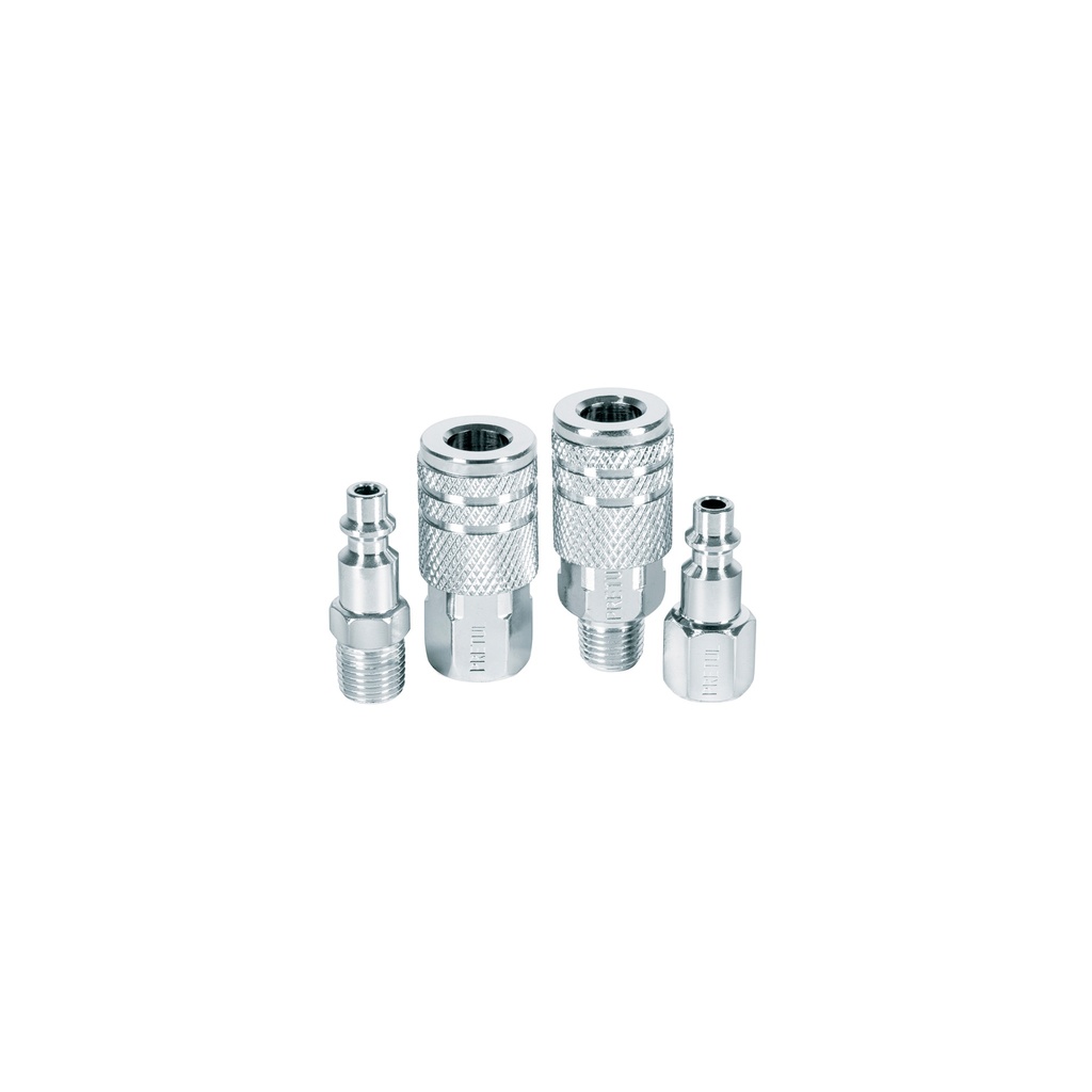 [0101001200293] JGO ACOPLE Y CONECTOR AC.CR. NPT 1/4" X 4 P 27020