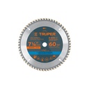DISCO SIERRA CIRC 7 1/4" X 60 D P/MAD 18324 TRUPER