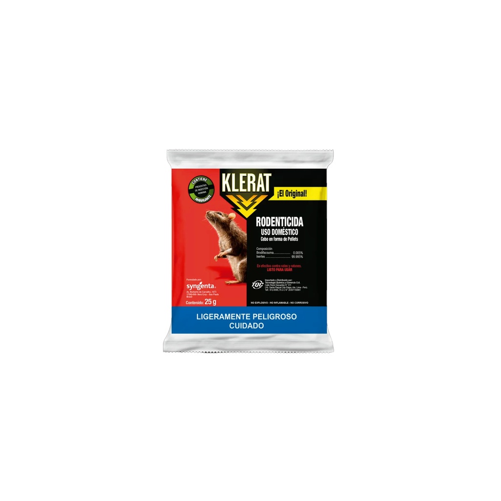 [0340101034001] KLERAT SOBRE X 25 GRS