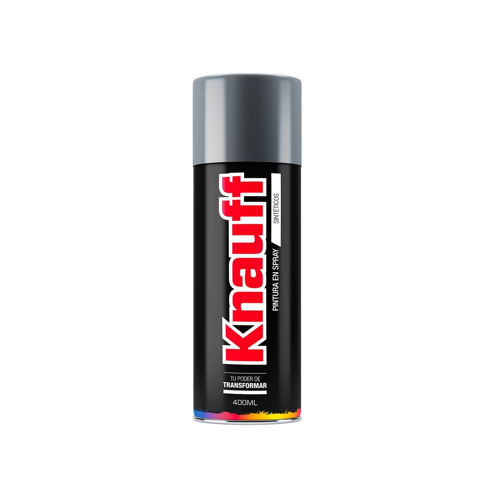 [0360101036055] PINTURA SPRAY ANTICORROSIVO GRIS #08 400ML KNAUFF