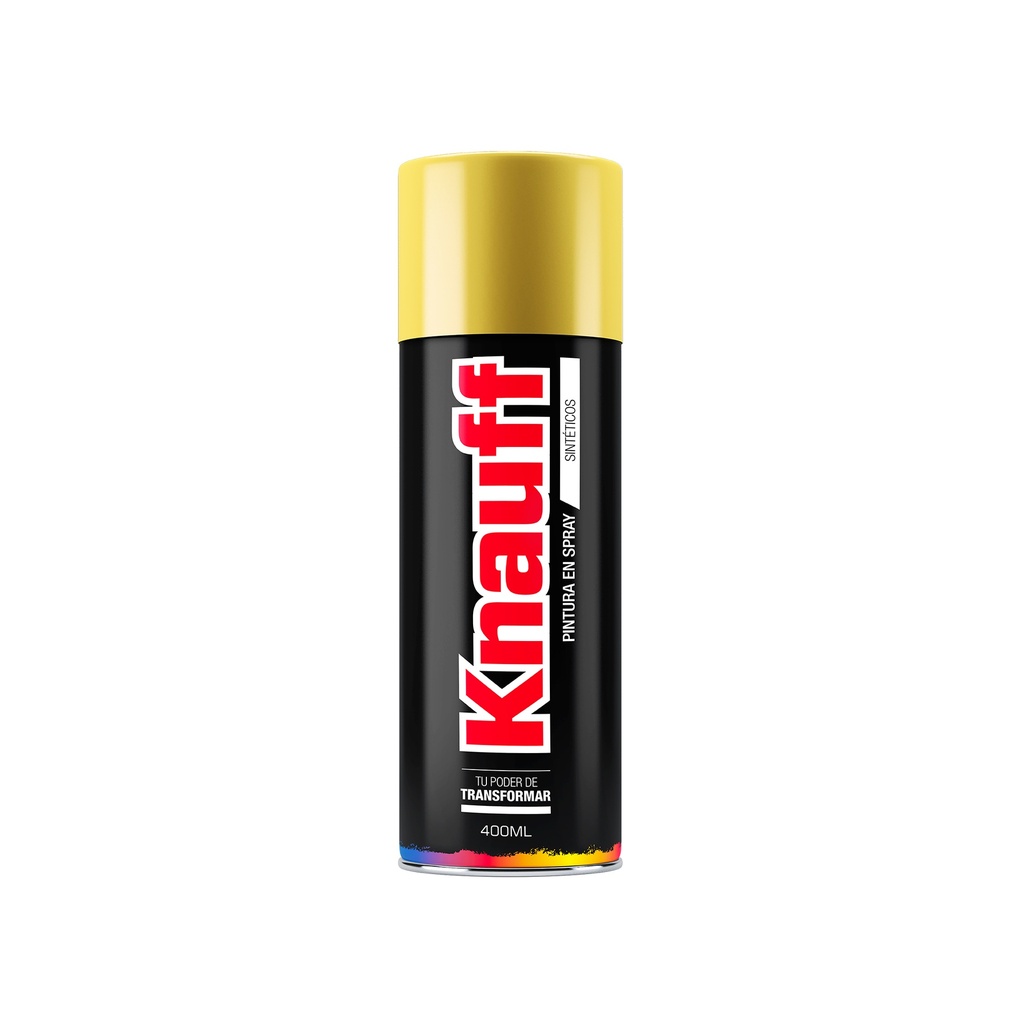 [0360101036057] PINTURA SPRAY AMARILLO LIMON #41 400ML KNAUFF