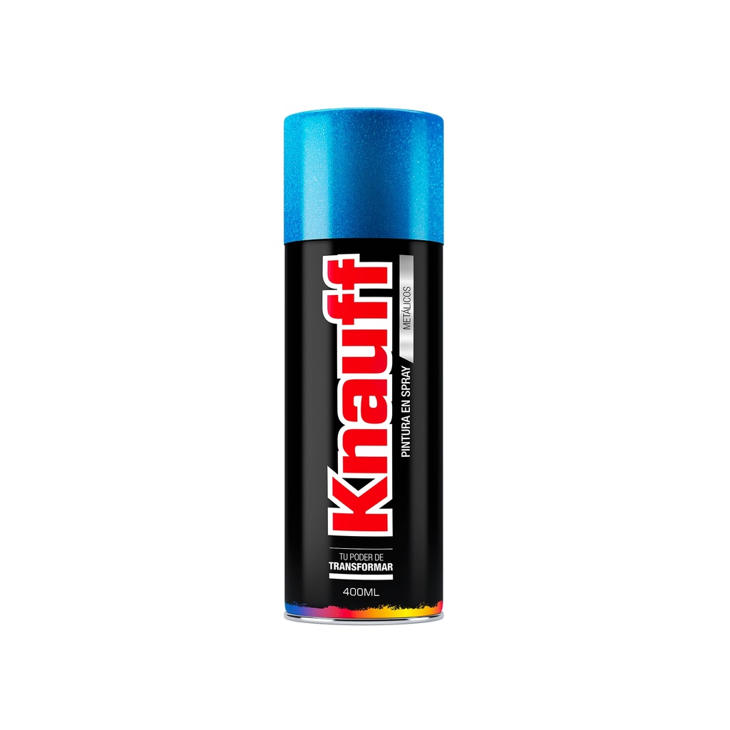 [0360101036061] PINTURA SPRAY AZUL METALICO #301 400ML KNAUFF
