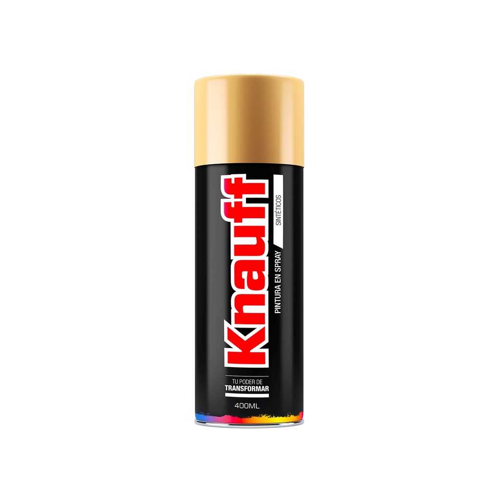 [0360101036085] PINTURA SPRAY CREAM YELLOW #33 400ML KNAUFF