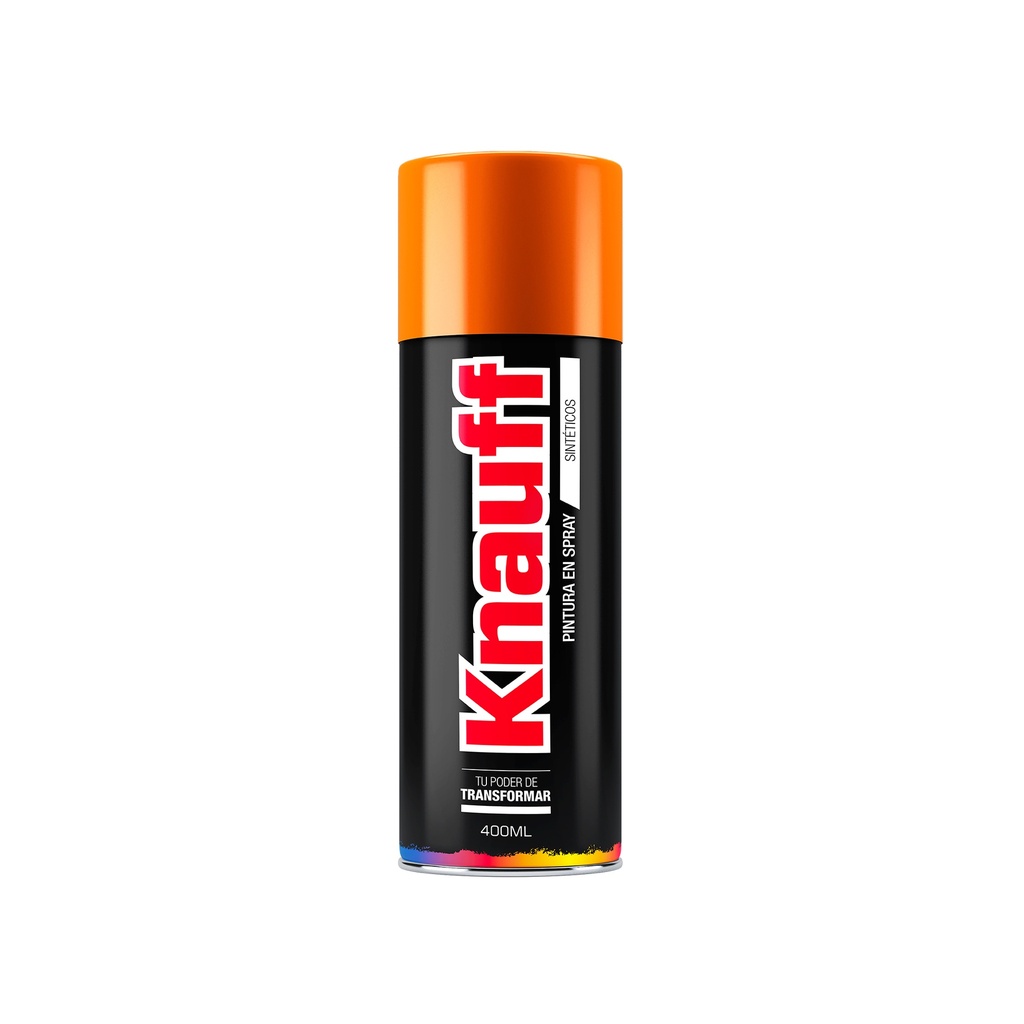 [0360101036123] PINTURA SPRAY NARANJA #65 400ML KNAUFF