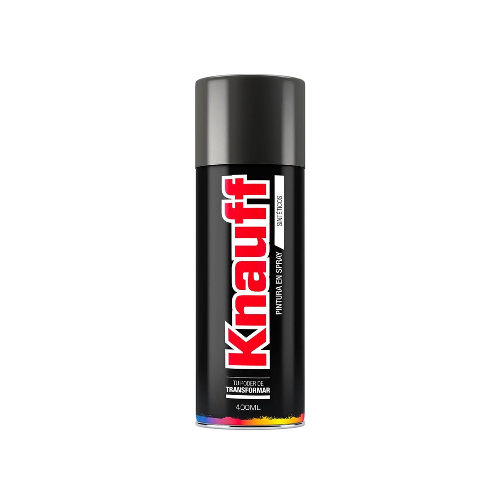 [0360101036127] PINTURA SPRAY NEGRO MATE #12 400ML KNAUFF