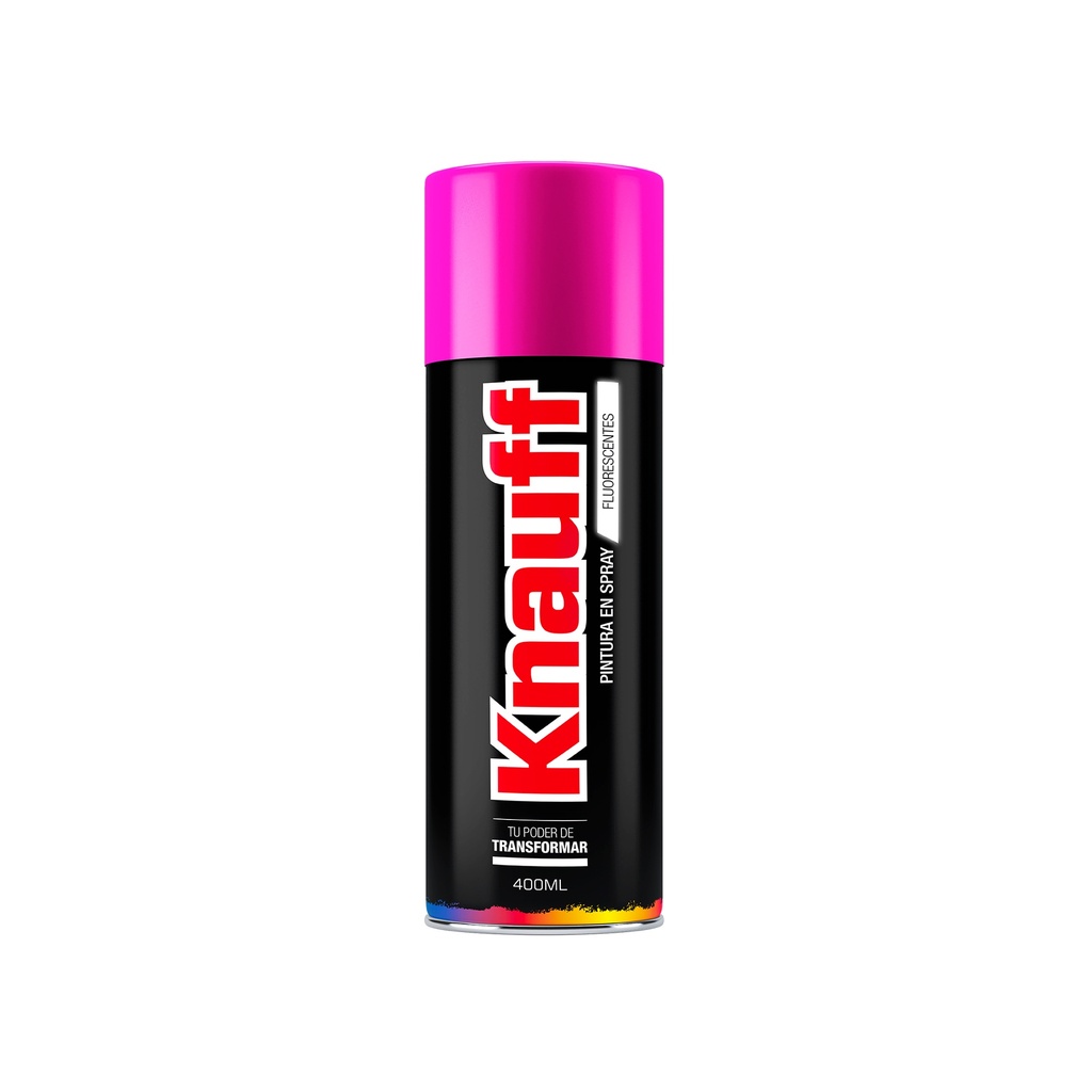 [0360101036157] PINTURA SPRAY FLUORESCENTE MAGENTA #1012 400ML KNAUFF