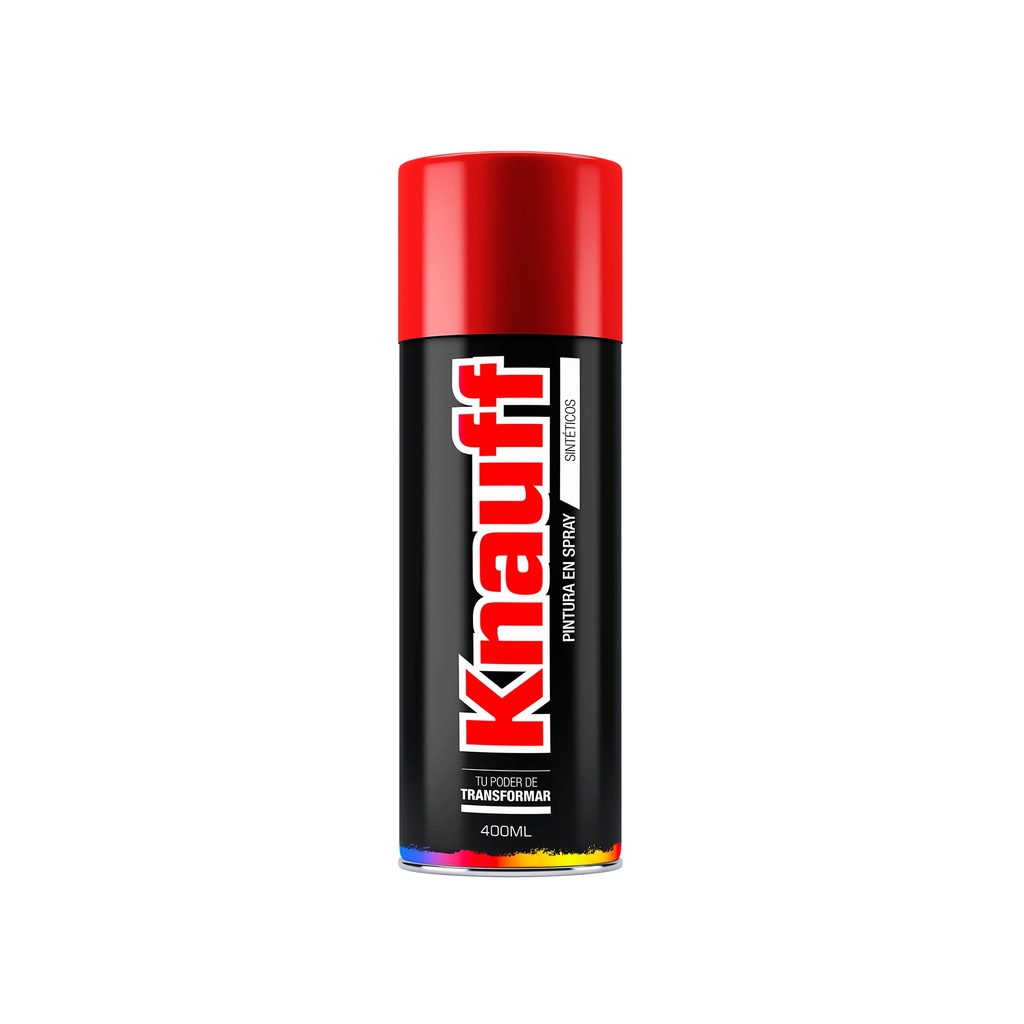 PINTURA SPRAY ROJO BRILLANTE #311 400ML KNAUFF