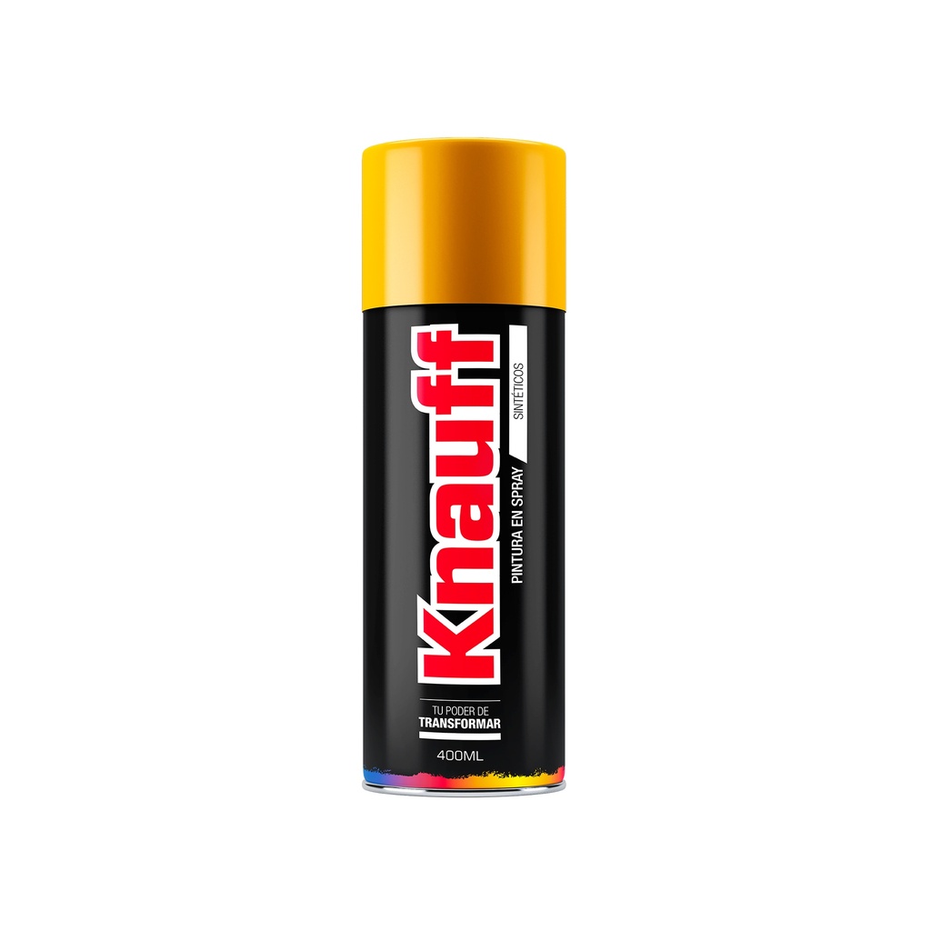 [0360101200410] PINTURA SPRAY NUEVA MANDARINA #63 400ML KNAUFF