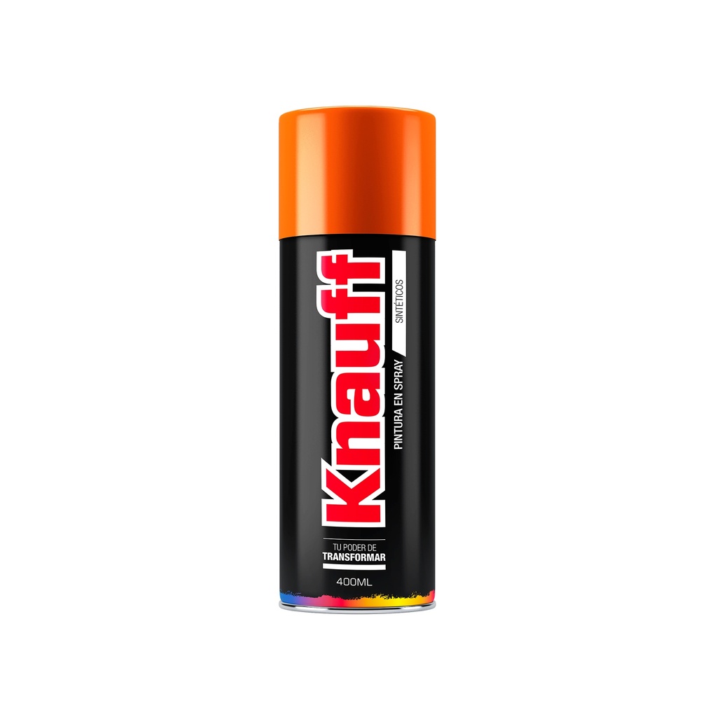 [0360101200438] PINTURA SPRAY TANGELO #1655 400ML KNAUFF