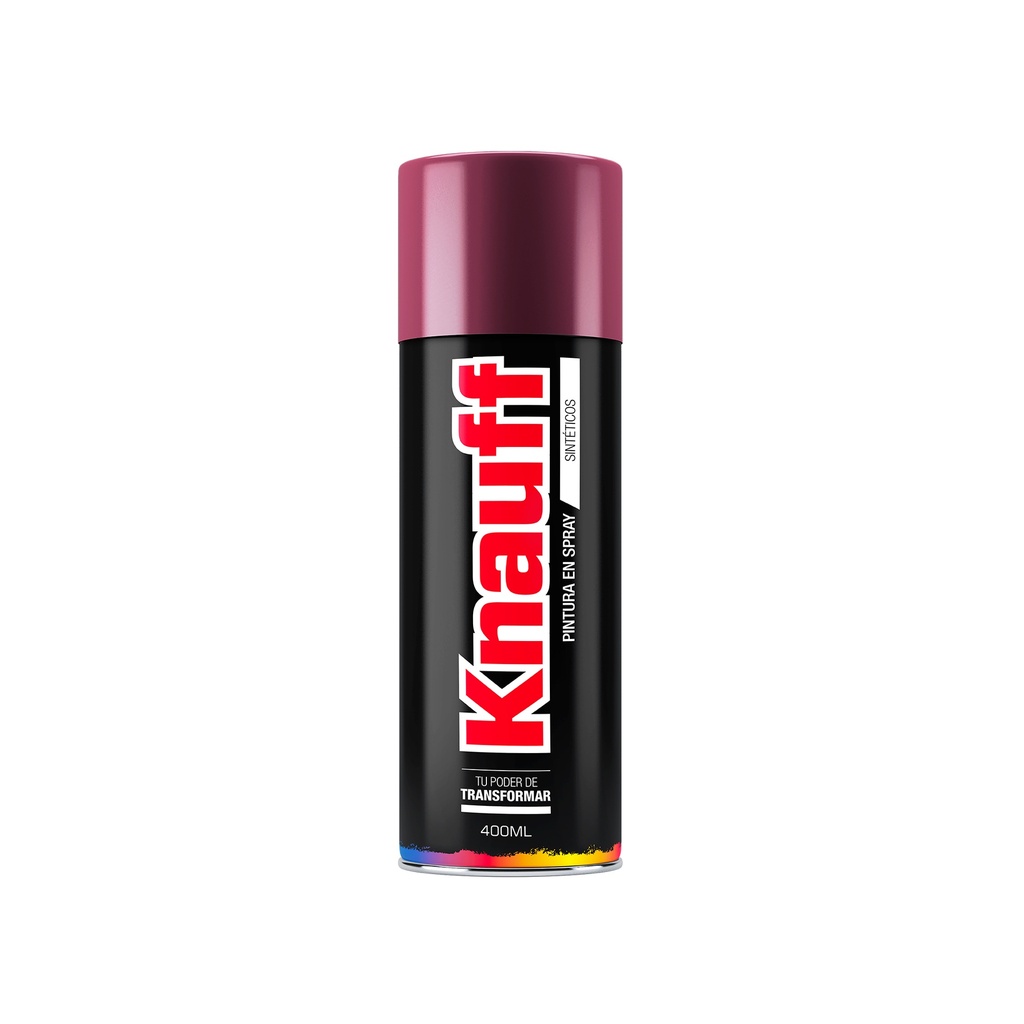 [0360101200440] PINTURA SPRAY CHICHA MORADA #5185 400ML KNAUFF