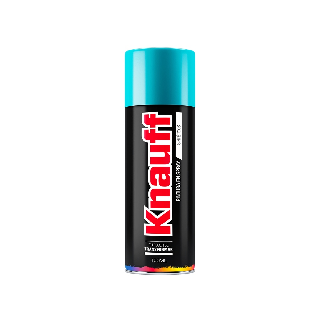 [0360101200797] PINTURA SPRAY AQUA VIBRANTE #320 400ML KNAUFF