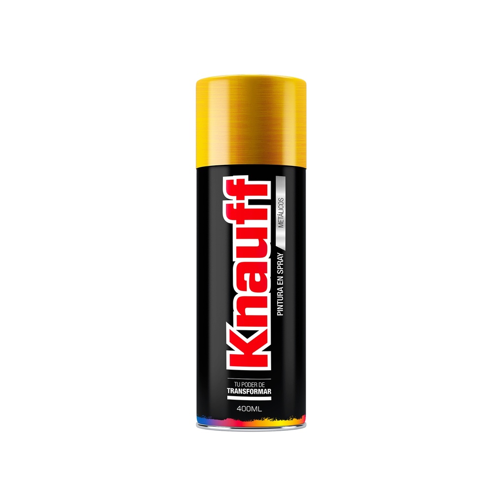[0360101200867] PINTURA SPRAY MONEDA DE ORO #34 400ML KNAUFF