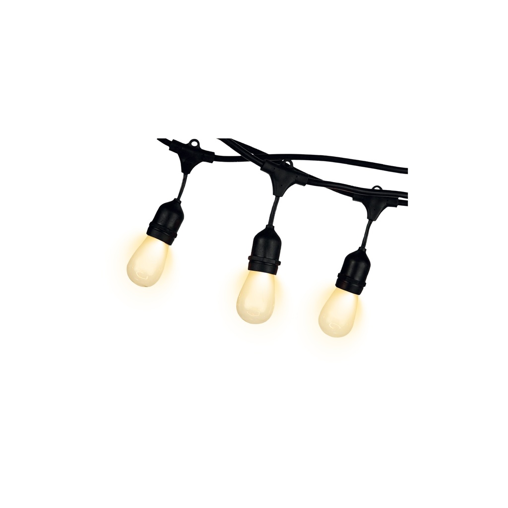 GUIRNALDA DE LUCES 20 SOCKETS 10MTS C/21 FOCOS 1W HOME LIGHT