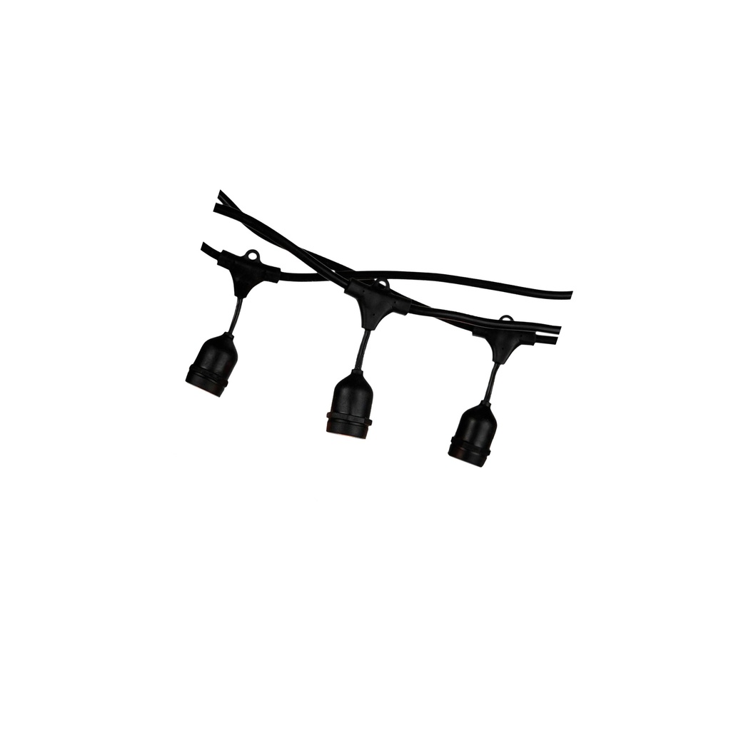 GUIRNALDA DE LUCES 20 SOCKETS 10MTS S/FOCOS HOME LIGHT