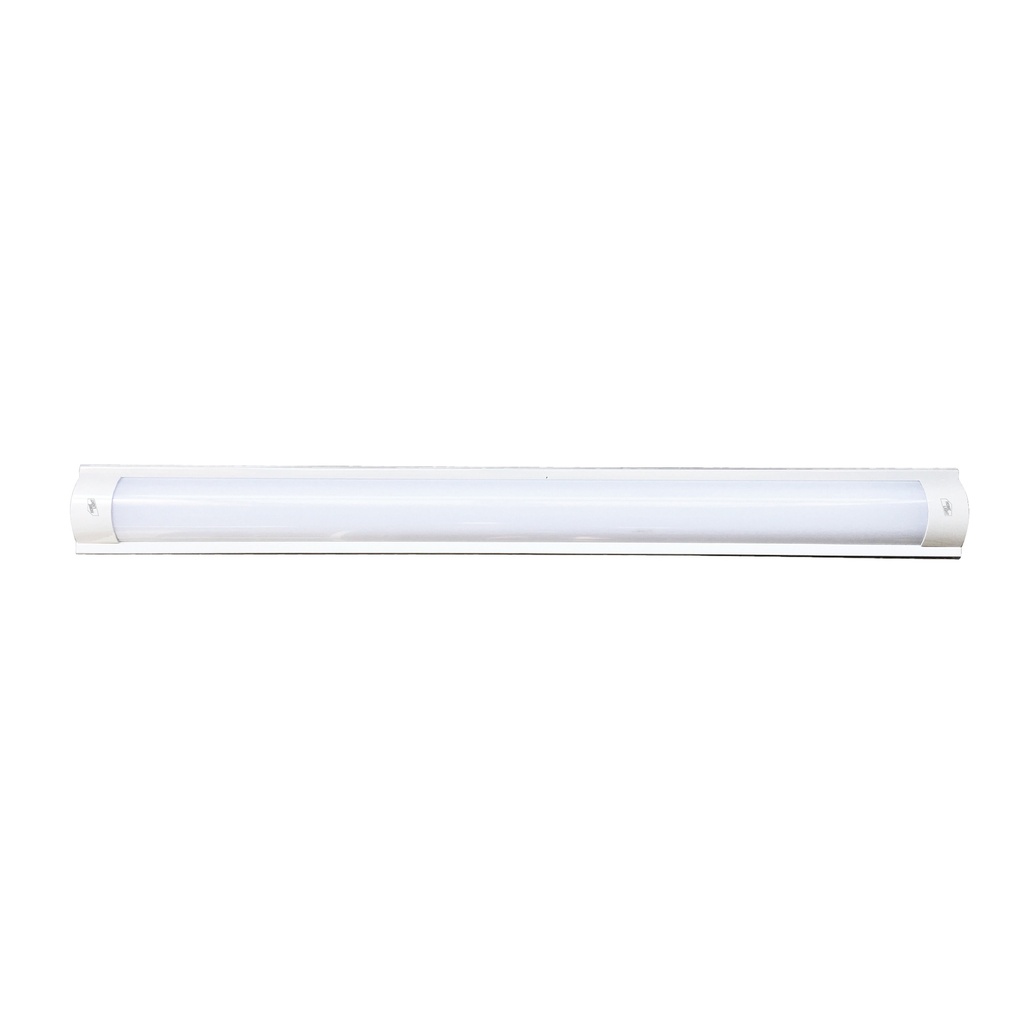 [0460107046378] PRISMATICO LED 2X18W-1.2M C/2TUB T8 VIDR. L/DIA HOME LIGHT