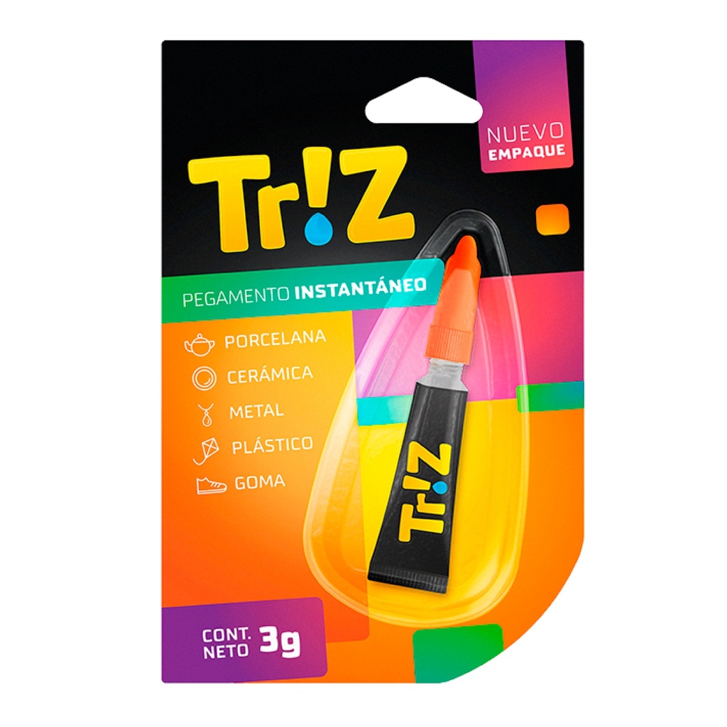 PEGAMENTO INSTANTANEO TRIZ 3GR SOLDIMIX